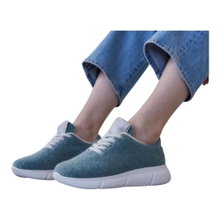 Grand Step Shoes Sneaker Cozy Wool (Wolle, antibakteriell) mintgrün Damen